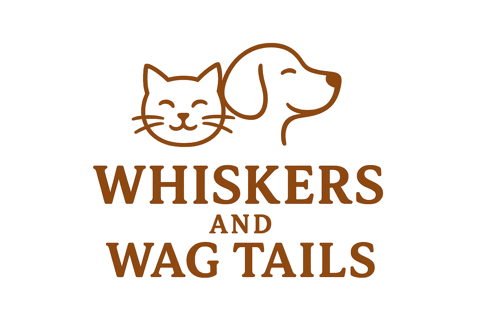 Whiskers and Wag Tails Logo